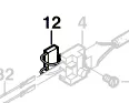 Condensateur antiparasitaire réf. 2 609 004 863  BOSCH